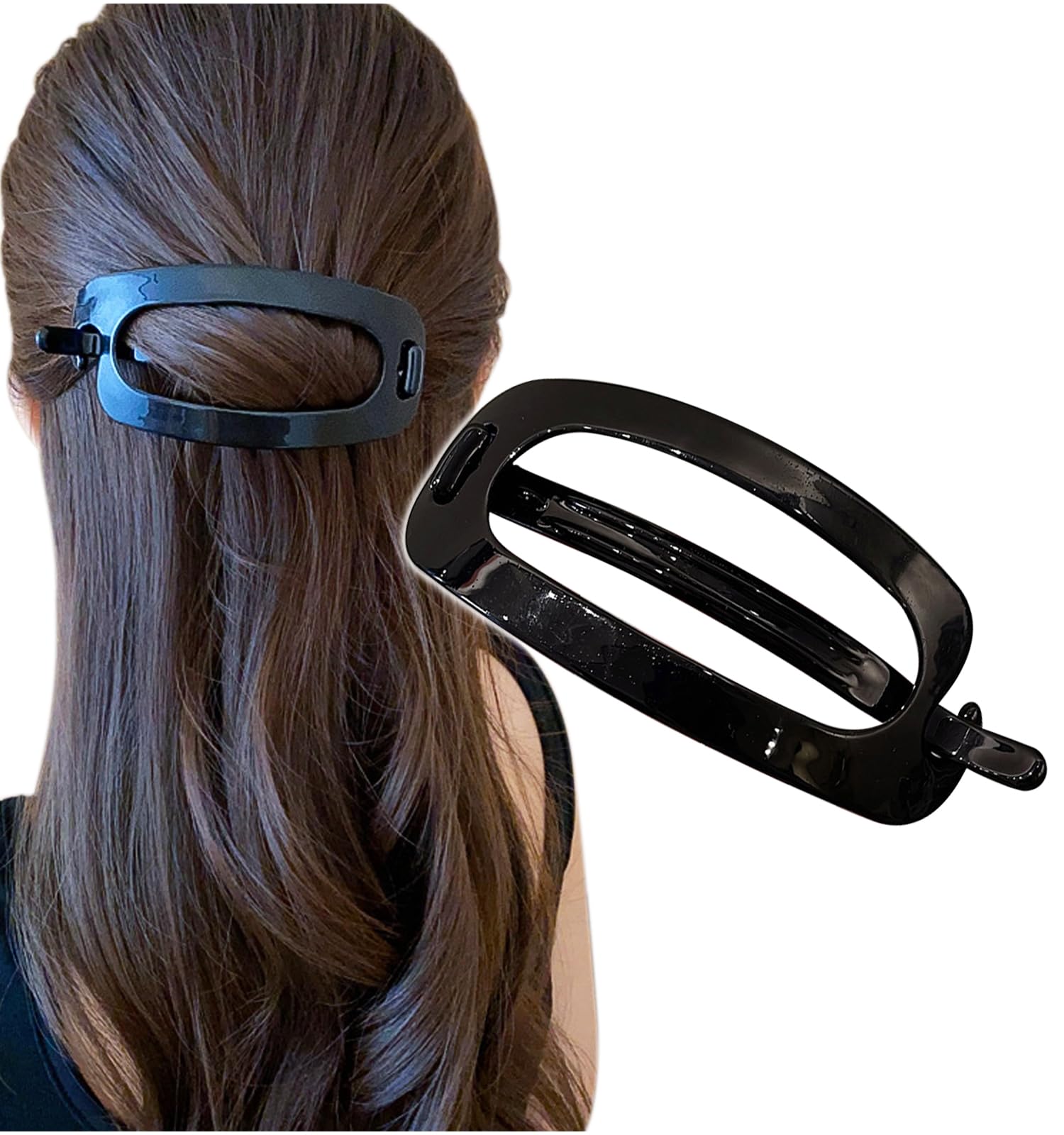 Amazon.co.jp: [Herbeluemily] バレッタ ヘアクリップ 髪留め かんざし